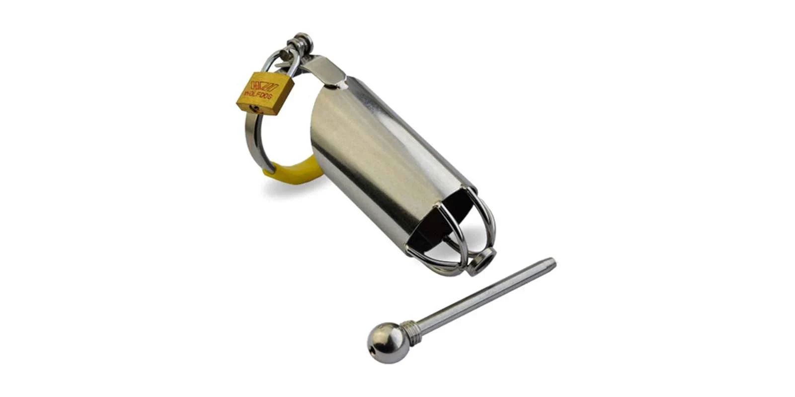 BDStyle Zero Escape Male Cock Cage with Sound