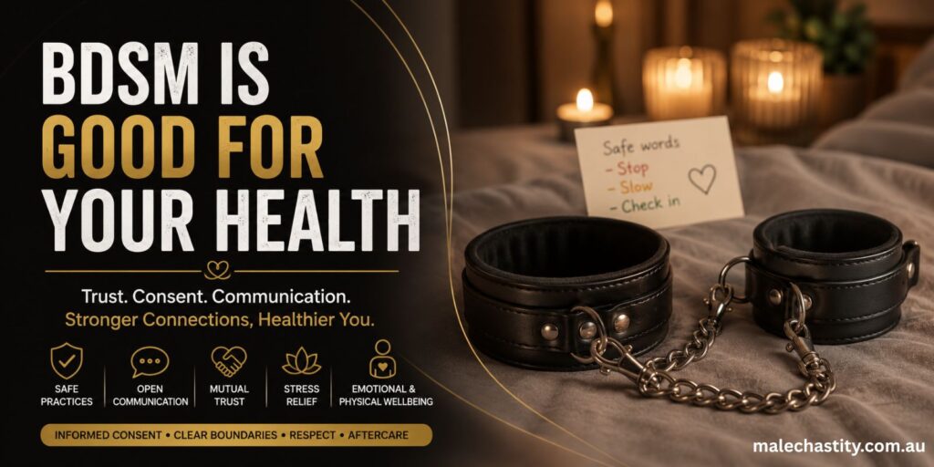 BDSM Is Good For Your Health With Better Communication And Care