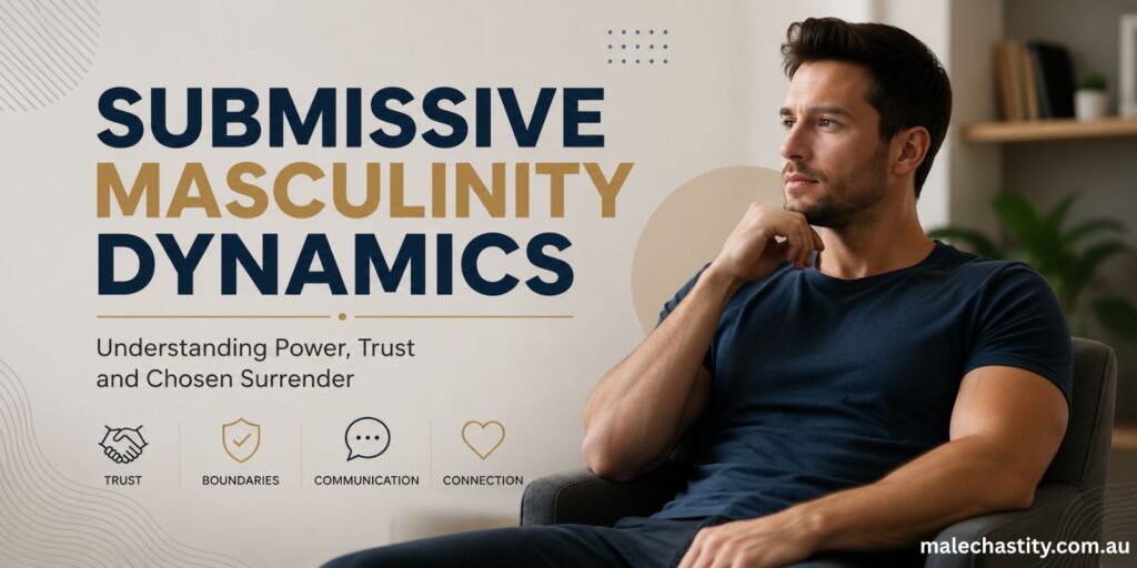 Submissive Masculinity Dynamics: Better Confidence Through Surrender